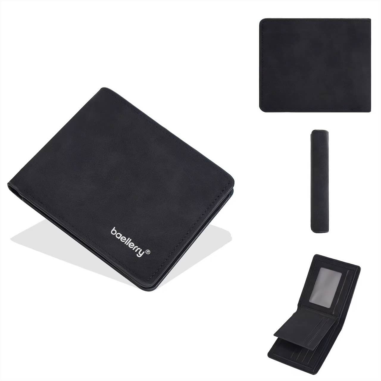 Le Portefeuille Slim Éclipse Noir est conçu pour les hommes qui aiment la simplicité et la légèreté. Son design très fin et ultra léger le rend facile à transporter dans la poche sans encombrement. Grâce à sa structure souple et minimaliste, il offre plusieurs compartiments pour cartes et billets tout en restant compact.
⚠️ Ce portefeuille est volontairement léger et flexible (style slim) pour privilégier le confort et la discrétion au quotidien.